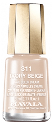 Mavala Mini Color Vernis Crème à Ongles 5 ml - Couleur : 311 : Ivory Beige