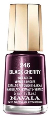 Mavala Mini Color Vernis Crème à Ongles 5 ml - Couleur : 246 : Black Cherry