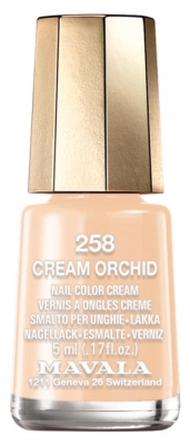 Mavala Mini Color Vernis Crème à Ongles 5 ml - Couleur : 258 : Cream Orchid
