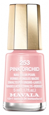 Mavala Mini Color Vernis Nacré 5 ml - Couleur : 253 Pink Orchid