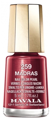 Mavala Mini Color Vernis Nacré 5 ml - Couleur : 259 Madras
