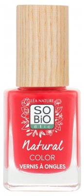 Léa Nature SO BIO étic Natural Color Vernis Ongles 11 ML - Couleur : 25 : Rouge Coquelicot