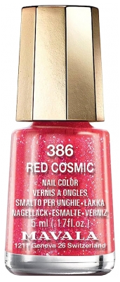 Mavala Mini Color Cosmic Vernis à Ongles 5 ml - Couleur : 386 : Red Cosmic