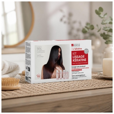 Urban Keratin My Kératine Kit Lissage Kératine 4 x 100 ml