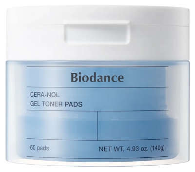 Biodance Cera-Nol Gel Toner Pads Disques Tonifiants 60 Unités