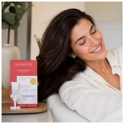 Silkbiotic Soin du Cuir Chevelu Sérum à la Soie 1 Mois 10 Unidoses