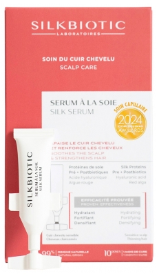 Silkbiotic Soin du Cuir Chevelu Sérum à la Soie 1 Mois 10 Unidoses
