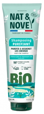 Nat&Nove Bio Shampoing Purifiant à l'Ortie Bio 250 ml