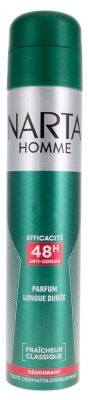 Narta Homme Déodorant Spray Fraîcheur Classique 48H 200 ml