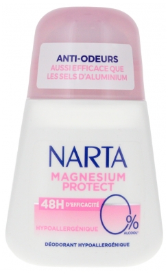 Narta Magnésium Protect Déodorant 48 H Hypoallergénique 50 ml