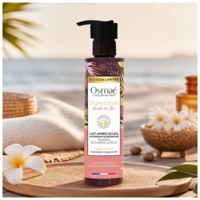 Osmaé Divine Escale Lait Activateur de Bronzage Après-Soleil 200 ml