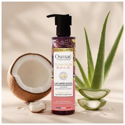 Osmaé Divine Escale Lait Activateur de Bronzage Après-Soleil 200 ml
