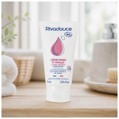 Rivadouce Crème Ongles et Mains Bio 75 ml