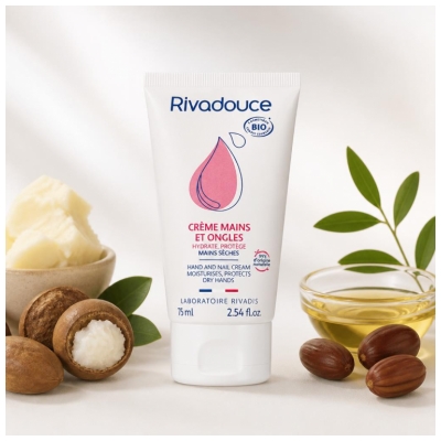 Rivadouce Crème Ongles et Mains Bio 75 ml