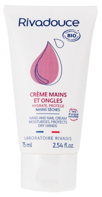 Rivadouce Crème Ongles et Mains Bio 75 ml