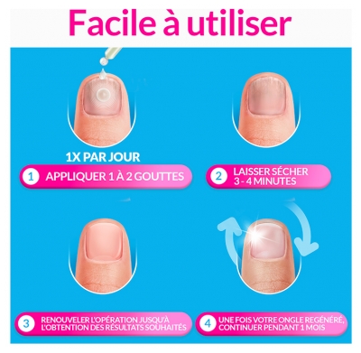 Excilor Sérum Ongles Régénérant Répare et Protège 10 ml