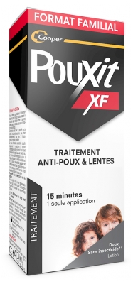 Pouxit XF Lotion Anti-Poux et Lentes Lot 2 x 200 ml Offre Spéciale