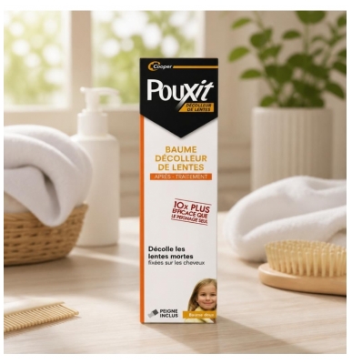 Pouxit Décolleur de Lentes Baume 100 g