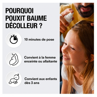 Pouxit Décolleur de Lentes Baume 100 g