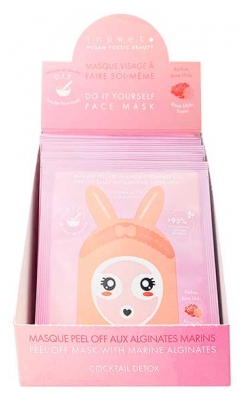 Inuwet Cocktail Detox Masque en Poudre Pell Off aux Alginates Marins 15 g