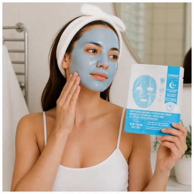 B.A.R Masque Hydrogel Profond à l'Acide Hyaluronique 1 Unité