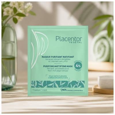Placentor Végétal Masque Matifiant Purifiant 25 g