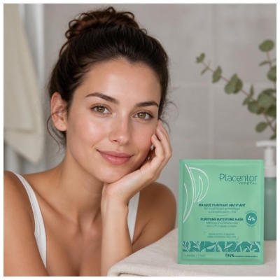 Placentor Végétal Masque Matifiant Purifiant 25 g