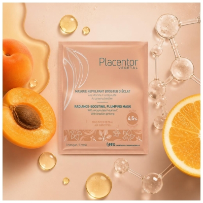 Placentor Végétal Masque Booster d'Éclat Repulpant 25 g
