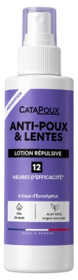 Catapoux Anti-Poux & Lentes Lotion Répulsive Dès 36 Mois 100 ml