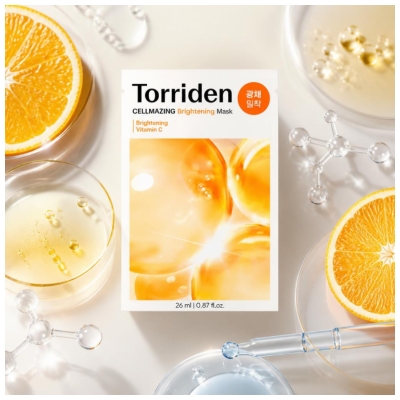 Torriden Cellmazing Masque à la Vitamine C Éclaircissant 26 ml