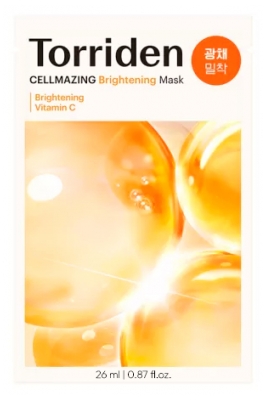 Torriden Cellmazing Masque à la Vitamine C Éclaircissant 26 ml
