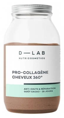 Poudre Pro-Collagène Cheveux Cacao - Renforcement capillaire - 1 mois