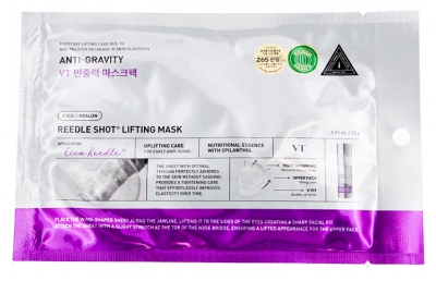 Vt Cosmetics Reedle Shot Masque Lifting Visage 23 g