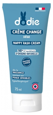 Dodie Crème Change 75 ml (à consommer de préférence avant le 31/10/2026)