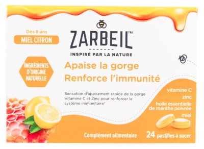 Zarbeil Pastilles à Sucer 24 Unités