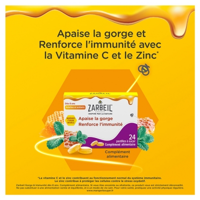 Zarbeil Pastilles à Sucer 24 Unités
