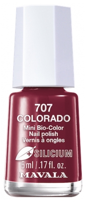 Mavala Mini Bio Color Vernis à Ongles Silicium 5 ml - Couleur : 707 : Colorado