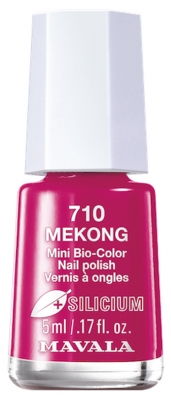 Mavala Mini Bio Color Vernis à Ongles Silicium 5 ml - Couleur : 710 : Mekong