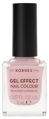 Korres Gel Effect Vernis à Ongles Amande Douce 11 ml - Couleur : 5 : Candy Pink