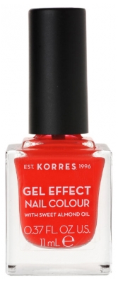 Korres Gel Effect Vernis à Ongles Amande Douce 11 ml - Couleur : 45 : Coral