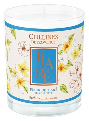 Collines de Provence Les Estivales Bougie Parfumée 180 Grammes - Senteur : Fleur de Tiaré
