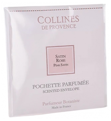 Collines de Provence Pochette Parfumée Couture 6 Grammes - Senteur : Satin Rose