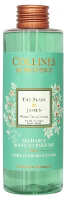 Collines de Provence Recharge de Bouquet Parfumé Duo 200 ML - Senteur : Thé Blanc & Jasmin