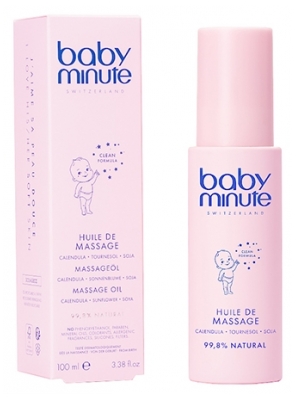 Skin Minute BODY' minute Huile de Massage Calendula Baby Minute