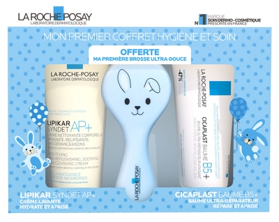La Roche-Posay Mon Premier Coffret Hygiène et Soin Lipikar Cicaplast