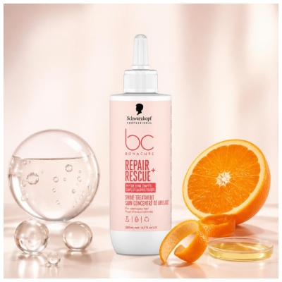 Bonacure Schwarzkopf Professional Repair Rescue+ Soin Concentré de Brillance 200 ml
