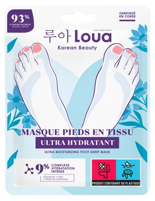 Loua Masque Pieds en Tissu Ultra-Hydratant
