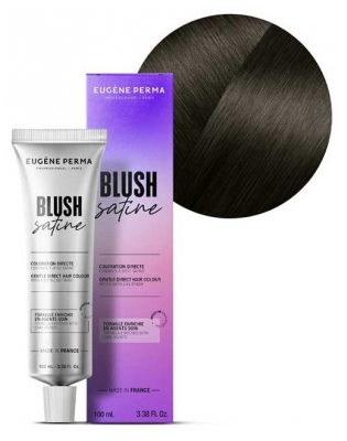 Eugène Perma Professionnel Blush Satine Coloration Directe Fondante Effet Satiné 100 ml - Couleur : Châtain Foncé