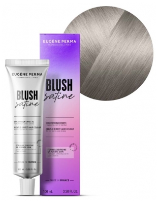 Eugène Perma Professionnel Blush Satine Coloration Directe Fondante Effet Satiné 100 ml - Couleur : Gris Acier Léger