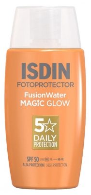 Isdin Fotoprotector Fusion Water Crème Solaire Magic Glow SPF50 50 ml